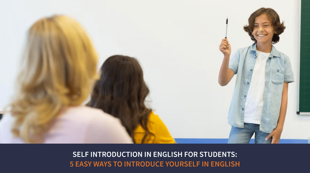 self introduction in english for college students assignment